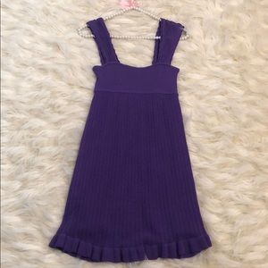 BEBE purple dress